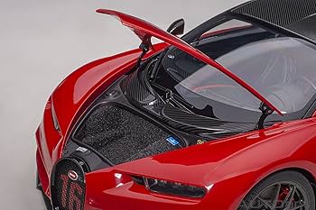 AUTOart 1/18 Bugatti Chiron Sport 2019, Italian Red/Carbon